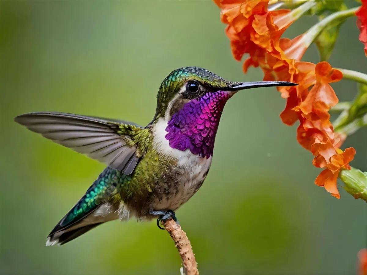 Skapa en trädgård som colibris gillar
